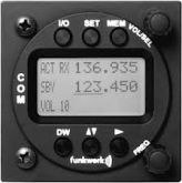 COM VHF Funkwerk ATR 833 LCD TSO, 8,33 Khz, 57d