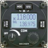 COM VHF Becker AR6201 (112), 25 Khz, 10 W