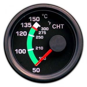 Indicatore temperatura CHT 52d, per Rotax 912-914 range 150° tipo Flight instr.