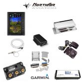 Kit G3X Touch (GDU 470), singolo monitor 7" verticale, PFD+GPS+EMS, batteria bkp, install.kit, ant.GPS