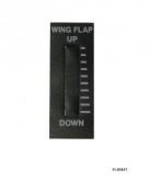 Adesivo placchetta frontale per indicatori Ray Allen RP3 Wing Flap