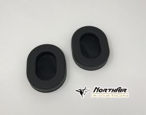 Cuscinetti (coppia) in plastica, standard per cuffie HD / Lafayette