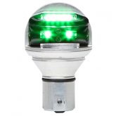 Luce di posizione LED, mod. Whelen CHROMA, 28V, colore verde, TSO