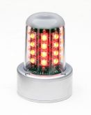 Whelen luce LED Beacon, 28V, rossa(5HoleAdapt, Flying Leads, Lower)